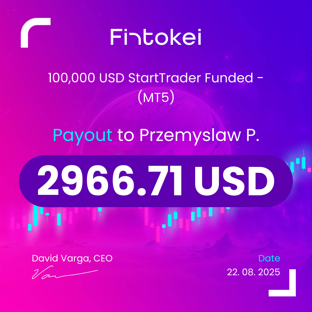 Fintokei payout certificate #5